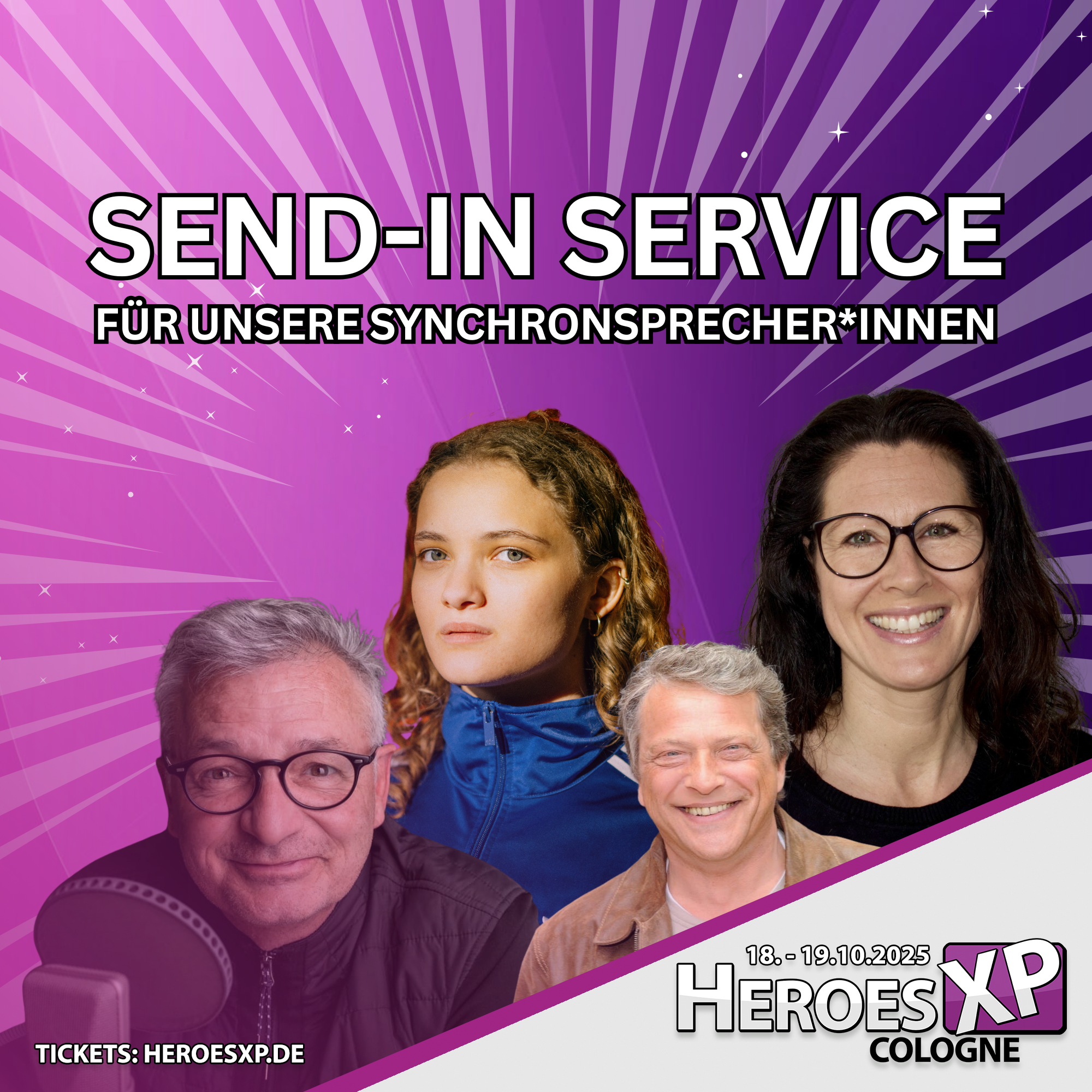 Send-In Service (Autogramm / Sprachnachricht)
