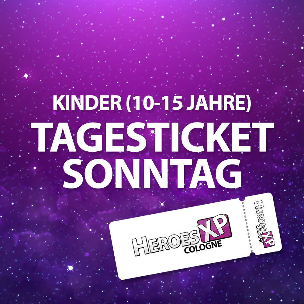 Tagesticket Sonntag Kinder (10-15 Jahre)